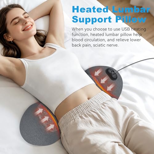 3-in-1 Back Massager with Heat, Vibration & Stretching
