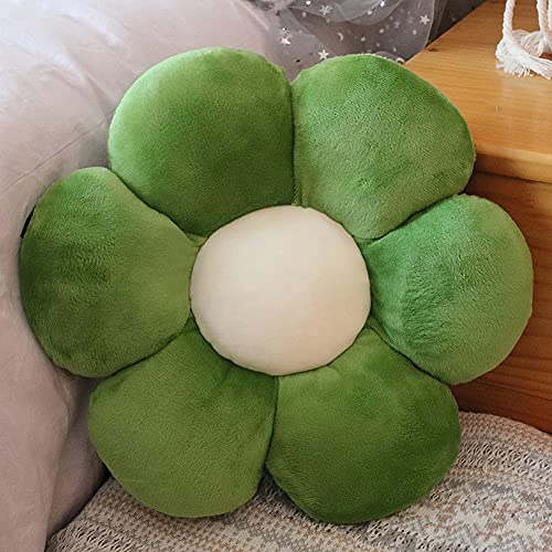 Sunflower Plush Floor Pillow, Decorative Flower Seating Cushion (11.8 Inch)