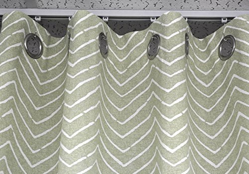 Heavy Duty Ceiling Mount Curtain Track Set with Wheeled Carriers - 4ft Silver