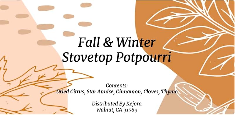 All-Natural Stovetop Potpourri - Dried Citrus, Cinnamon, Clove & Star Anise
