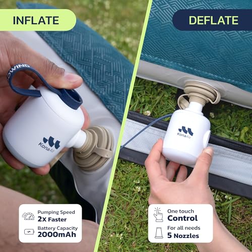 Cordless Rechargeable Air Pump for Air Mattresses & Floats