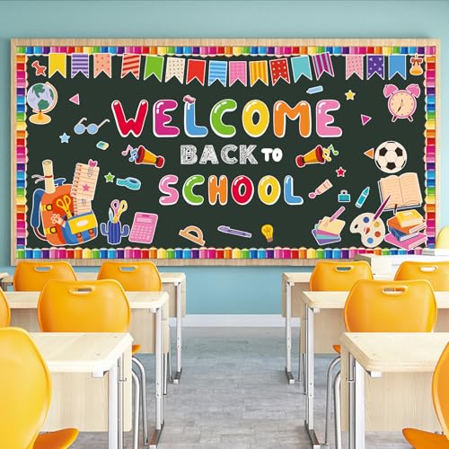 85-Piece Welcome Back to School Bulletin Board Decoration Set