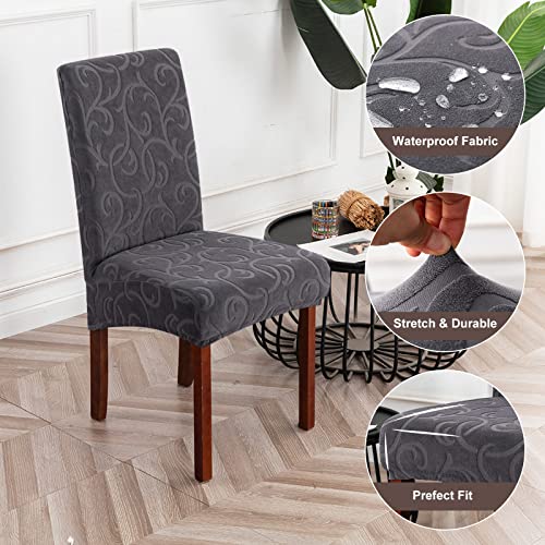 Waterproof Stretch Chair Covers for Dining Room | Set of 4