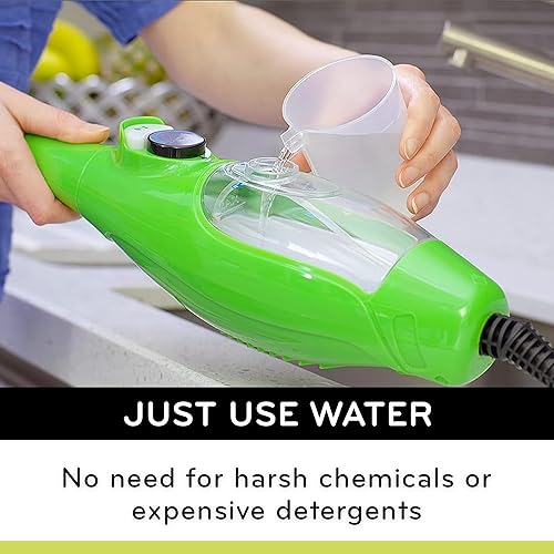 5-in-1 Steam Mop and Handheld Steam Cleaner with Specialty Attachments