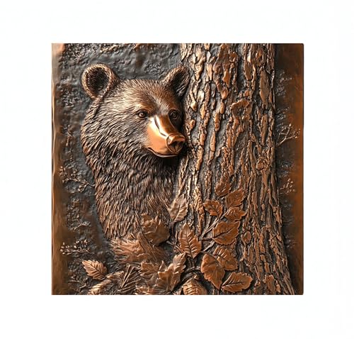 Premium Copper Wall Art Panel - Handmade Decorative Metal Decor