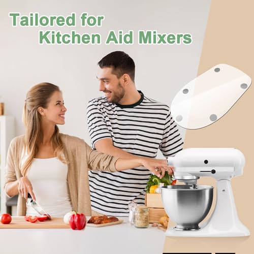 Sliding Tray for 4.5 QT Tilt-Head Stand Mixers | Acrylic Appliance Slider
