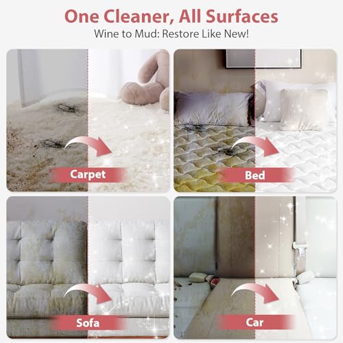 Portable Spot and Stain Cleaner for Upholstery, Carpet, and Car Interiors