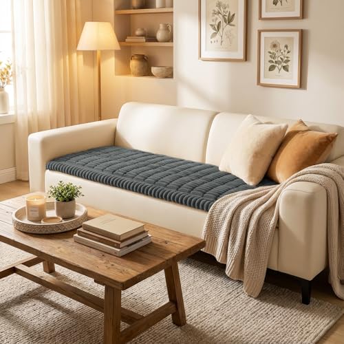 Non-Slip Washable Couch Cover for Dogs - Sofa Furniture Protector (27.6" x 59")