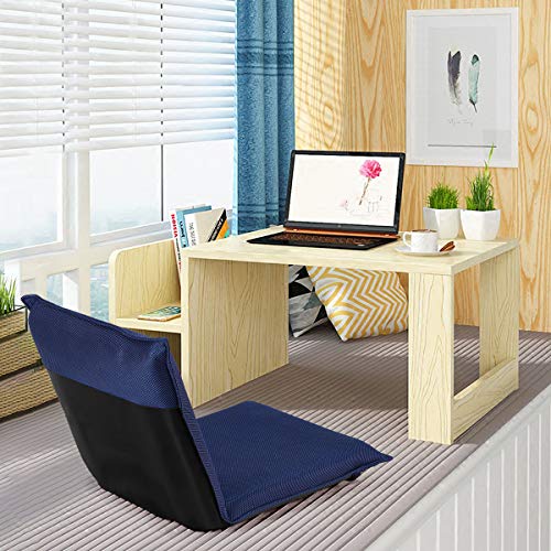 Adjustable 6-Position Mesh Floor Chair, Foldable Padded Gaming Sofa