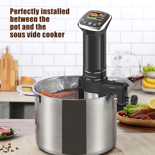 Universal Sous Vide Clamp Bracket for 2.08–2.46 Inch Diameter Cookers