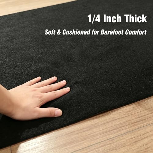 5x7 ft Non-Slip Rug Pad, Waterproof Felt Underlay for Indoor Area Rugs