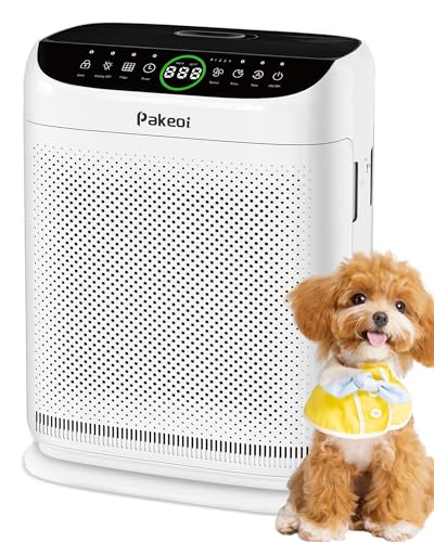 Large Room HEPA Air Purifier with Dual Air Intake and Sleep Mode