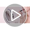 DEIOVWXS Makeup Mirror, Rechargeable Vanity Mirror with 3 Lights,