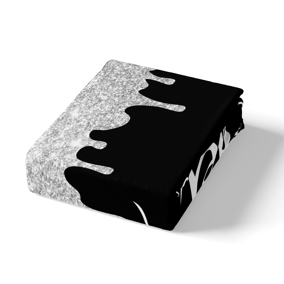 Get Naked Bedding Set King Size Silver Grey Black Glitter Duvet Cover for Kids Boys Girls Bedroom Decor Luxury Shining Diamond Comforter Cover Set Women Men Funny Quotes Modern Bed Set (No Comforter)