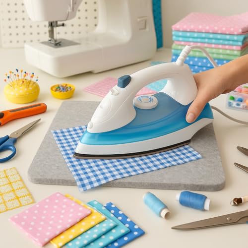 Wool Ironing Mat for Table Top, 11.5 x 14.5 Inch Portable Pressing Pad