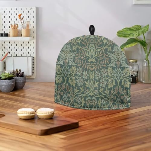 Insulated Floral Tea Cozy for Teapots, Foldable Fabric Tea Pot Cover