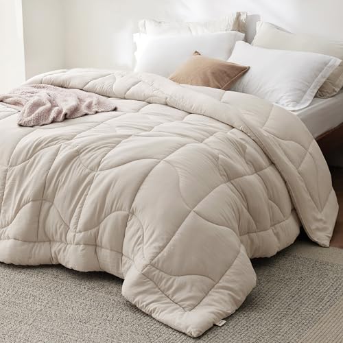 Bedsure Queen Down Alternative Comforter - All Season Duvet Insert (88x88")