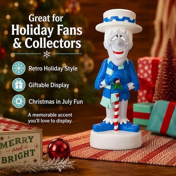 Snow Miser Retro Blow Mold Christmas Decor - Outdoor Lawn & Porch Figure