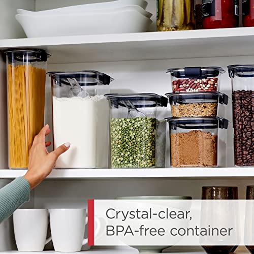 Airtight Cereal Food Storage Container - 32oz Clear Shatterproof Tritan