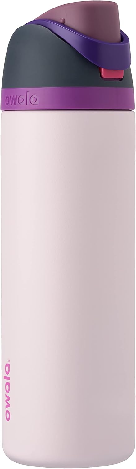 Owala FreeSip Insulated Stainless Steel Water Bottle - 40 oz BPA-Free | Ideal for Sports, Travel & School - Dreamy Field