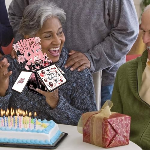 95th Birthday Card with 3D Design - Perfect for Grandma