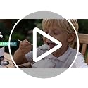 Manual Snow Cone Machine - Fluffy Shaved Ice Maker with Stainless Steel Blades