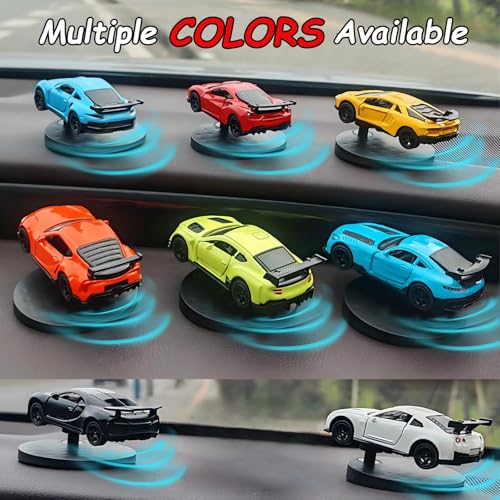 Interactive Mini Drift Car Dashboard Ornament - Dynamic 1:64 Scale Decor