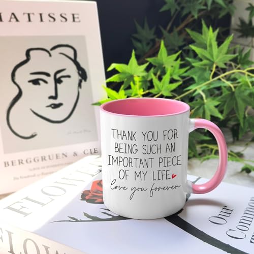Personalized Aunt Coffee Mug Gift - I Love That You're My Aunt 11oz Ceramic Cup