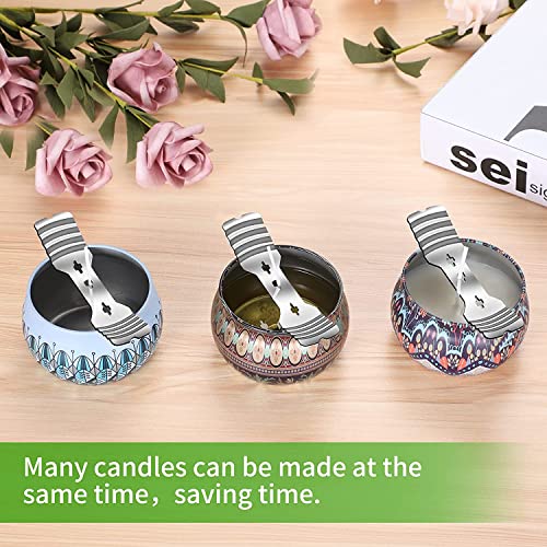 20 pcs Stainless Steel Candle Wick Holders for Candle Making