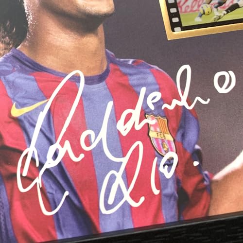 Soccer Star Framed Photo 8x6 Inch with 35mm Film Cell Display Decor