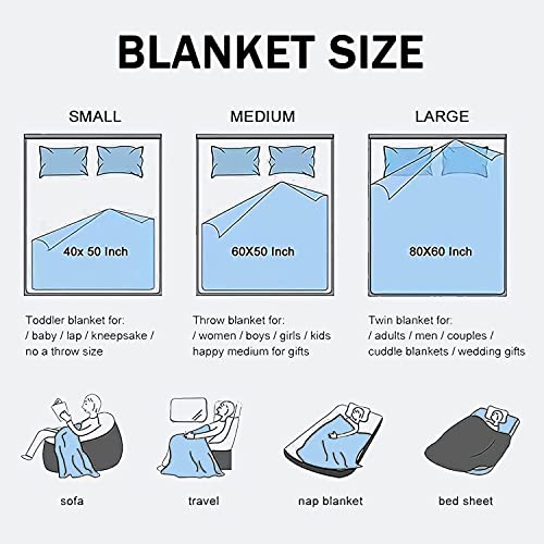 BASAO Anniversary Blanket for Wife 60x50in – From Husband Romantic Gift