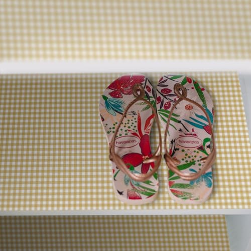 Sandalwood Scented Drawer Liners - Pack of 5 Large Gingham Sheets, UK Made