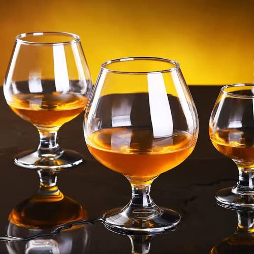 12-Pack Crystal Brandy Snifter Glasses 11oz - Elegant Tasting & Drinking Glassware