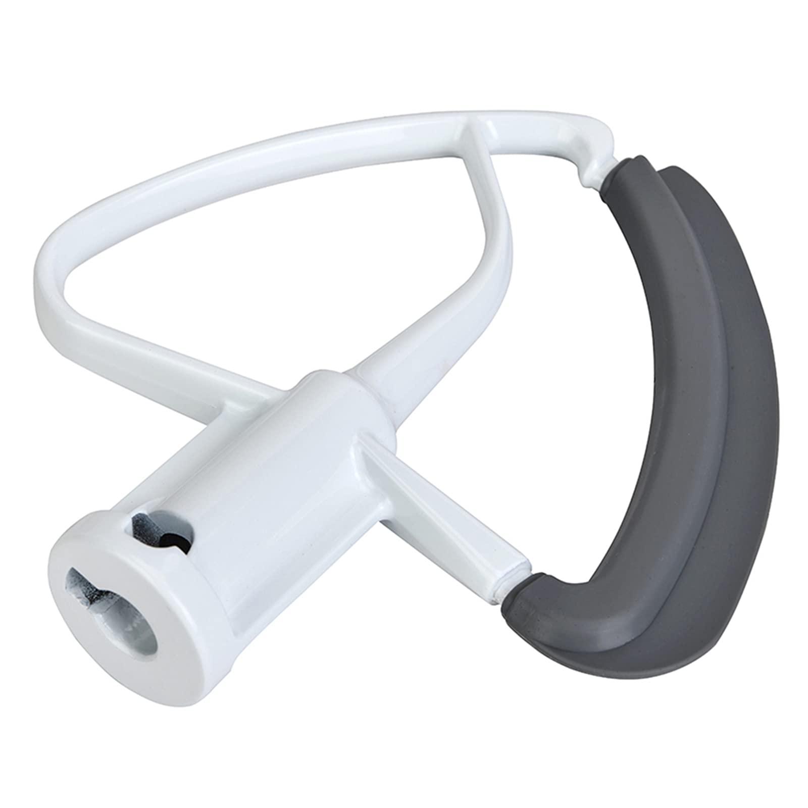 Flex Edge Beater for KitchenAid 4.5-5 QT Tilt-Head Stand Mixer Attachments, Mixer Paddle with Flexible Silicone Edges Bowl Scraper