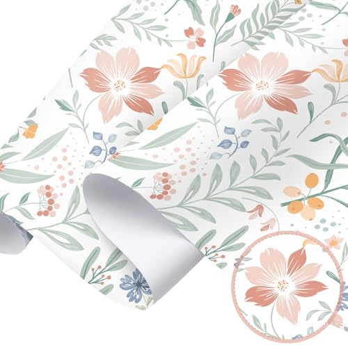 Floral Scented Drawer Liners 19.5 x 14 Inches - 10 Sheets Non-Adhesive Paper