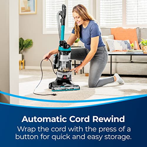 Bissell CleanView Rewind Pet Upright Vacuum Cleaner with Auto Cord Rewind