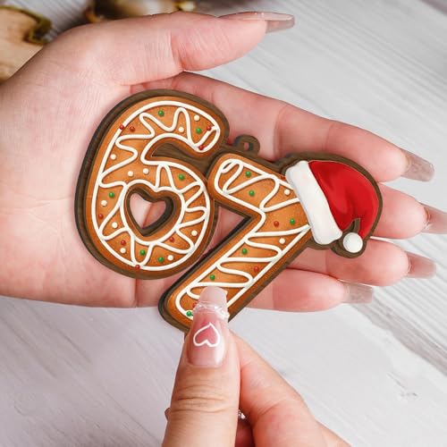 Bobby Creativity 67 Meme Funny Christmas Ornament Gingerbread Variant