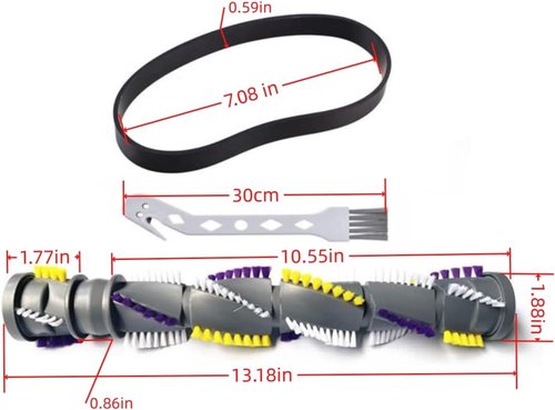 Bissell Vacuum Cleaner Brush Roll Belt - Compatible with Cleanview Swivel Pet Models | Replacement Part No. 1604545, 1611230, 1600159
