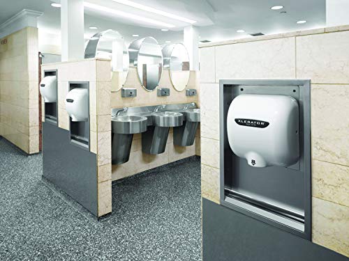 High-Speed Commercial Hand Dryer, White Thermoset, 208-277V