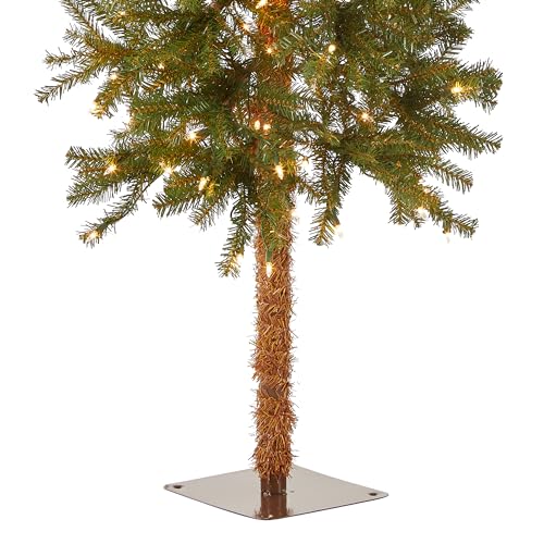 5ft Pre-Lit Hickory Cedar Artificial Christmas Tree - Lifelike & Easy Setup