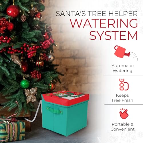 Automatic Christmas Tree Watering System - 2.5 Gallon Gift Box Waterer