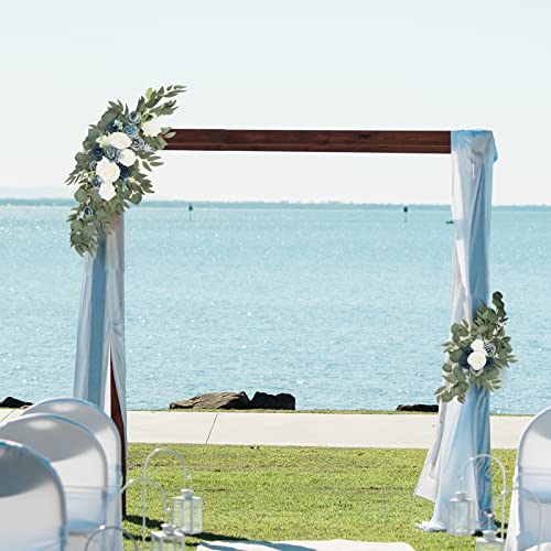 Artificial Wedding Arch Flower Swag Set - Silk Peony Eucalyptus Garland