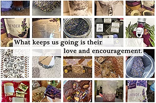 Culinary Grade Dried Lavender Flowers for Baking, Tea, and DIY Sachets