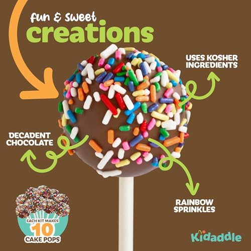 DIY Cake Pop Baking Kit for Kids with Decorating Supplies