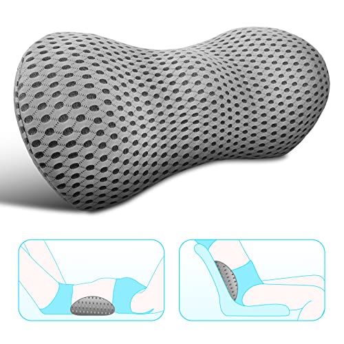 Memory Foam Lumbar Support Pillow for Office Chairs - Pain Relief