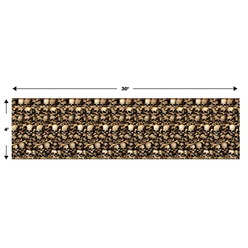 Beistle Catacombs Backdrop, Multicolored