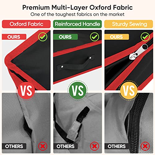 Wrapping Paper Storage Organizer Bag 40 Inch Oxford Gift Wrap Container