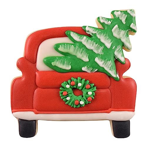 R&M Stainless Steel Christmas Tree Cookie Cutter 3.25" - Holiday Baking Tool