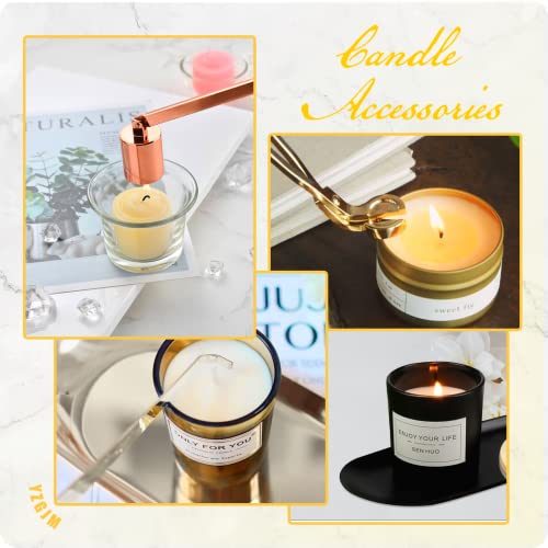 Candle Accessories Kit with Electric Lighter, Wick Trimmer & Snuffer