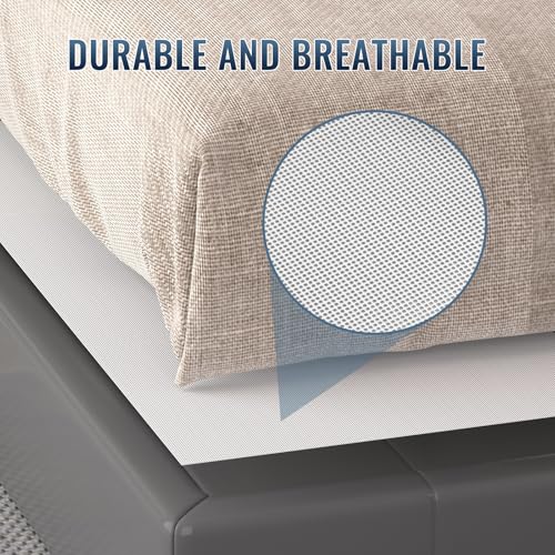 Non-Slip Silicone Mattress Gripper Mat - Twin Size 36x72 in